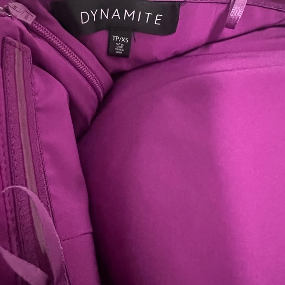 Dynamite Vibrant Pink Strapless Dress - Picture 5 of 5